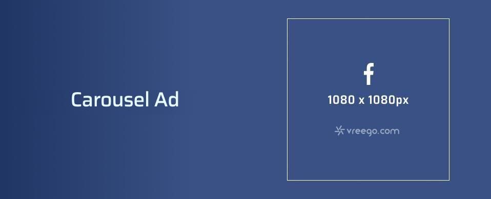 Wymiary reklamy karuzelowej na Facebook'u